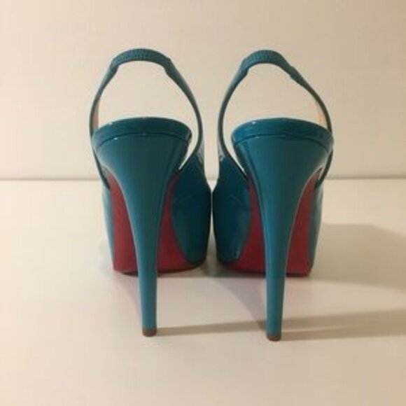 Christian Louboutin Vendome Peep Toe Platform Heel - Picture 14 of 16